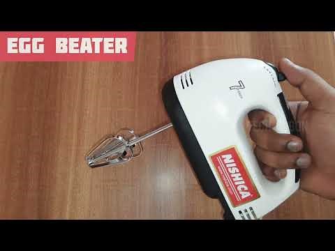How To Use Electric Hand Mixer For Cake and Egg beating | Unboxing Review and Demo