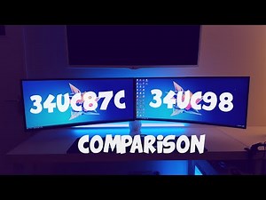 LG 34UC98 VS LG 34UC87C - Curved Ultrawide Monitor Comparison
