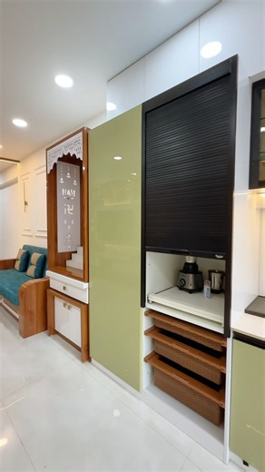 Beautiful Pune Showroom Interior 😍 | Best Kitchenette #shorts