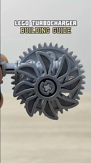LEGO Turbocharger Building Guide #lego #automobile #legotechnic #engine