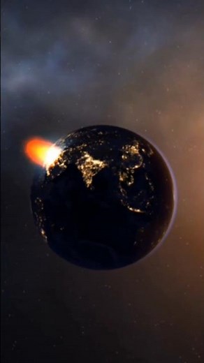 will happen when an asteroid hits the Earth? #foryou #viralvideo #earth #astroid