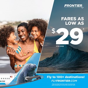 30K views · 629 reactions | Book your beach vacation with fares as low as $29!  | Frontier Airlines | Facebook