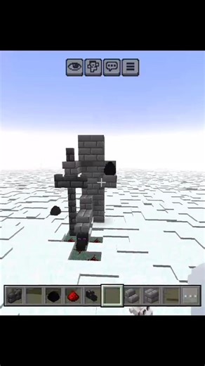 minecraft Statue 🗿 #nobatidao #shorts