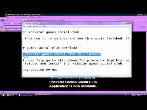 How to download rockstar games social club