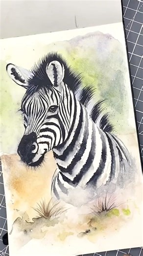 Watch These Zebra Stripes Come to Life 🦓🎨