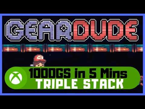 GearDude #Xbox Achievement Guide - 1000GS in 5 mins - Triple Stack