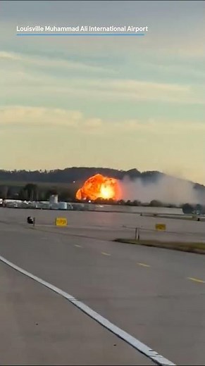 Video shows the momentUPS plane crashed at Louisville airport