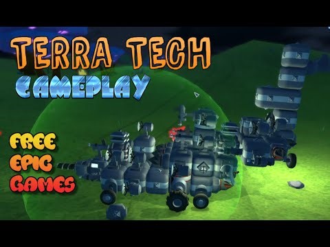 🚀 TerraTech Gameplay | Building, Crafting & Exploring Open World Machines Free Epic Games