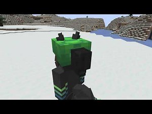 SeaFoamWolf Minecraft Custom Player Model Commission Showcase