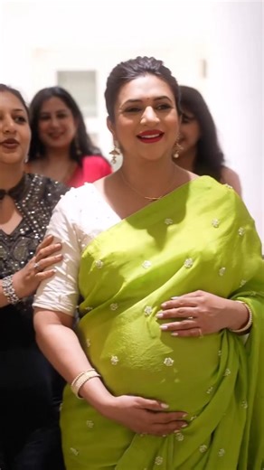 Divyanka Tripathi's Godh Bharai Celebrations 🎊 #divyankatripathi #godhbharai