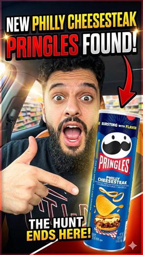 Trying to find the NEW Pringles Philly Cheesesteak Flavour 😳🥖#pringles #pringle #asda #fyp #shorts