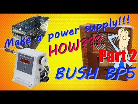 Bush Battery Radio 1936 Part 2