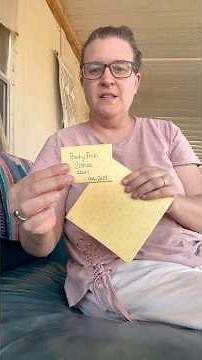 DIY Make it yourself seed envelope. Seed collecting packet.