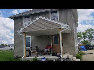 Memorial Day 2019 Tornado Destruction One Year Later in Dayton/Northridge, Ohio. Video 1.