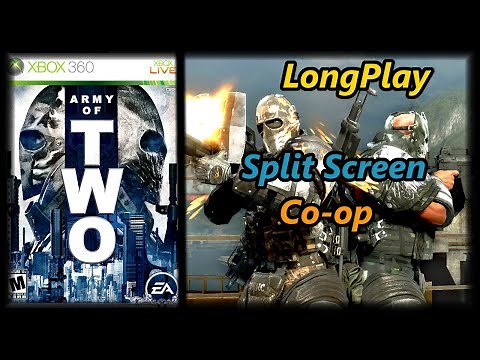 Army of Two - Longplay Split Screen Co-op Full Game Walkthrough (No Commentary) (Xbox 360, Ps3)