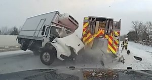 Firefighters hurt in Thursday's I-94 crash, Sheriff's Office continues investigation