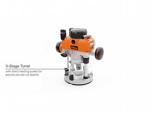 Watch Triton MOF001 2-1/4 HP / 13 Amp Dual Mode Precision Plunge Router on Amazon Live