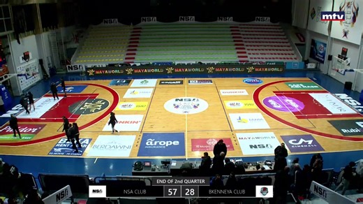 D1 Lebanese Women's Basketball 2025-2026 | Round 5 - NSA vs Bkennaya #mtvbasket #mtvsports | MTV Sports
