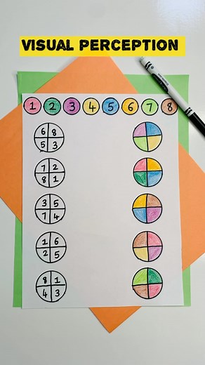 23K views · 66 reactions | DIY kids visual perception activity. #parenting #homeschooling #easylearning #reels #visual | Parin Patel | Facebook