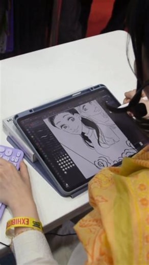A throwback to Bengaluru Comic Con 2023: watch Terako Shima draw Ruby and Natsume, the characters from her manga "India Calling Me Now"! 🇮🇳✈️ Read all 6 chapters of this title—exclusively available digitally on Manga Planet India: https://mangaplanet.in/comic/660521f8a0c57 #manga #mangaplanet #mangaplanetindia #indiacallingmenow #indianotakus #josei #joseimanga | Manga Planet India