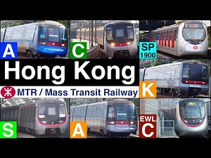 Hong Kong / Perfect 40 Metro & Light rail videos !!