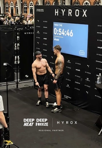 PBs aren’t built in the race. They come with hard work, smart race prep 🔥Heat, and recovery ❄️Freeze. #DeepHeat #PBproject 🎁Win a #DeepHeat HYROX Prep Recovery Pack for your next PB! 1. Follow @deepheatdeepfreeze_uk 2. Comment with your #PB 🎉2 winners will be announced on 03.02 via DM. UK only. 🎉Pack contains 1x Deep Heat and 1x Deep Freeze Rollerball