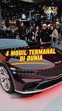 4 Mobil Termahal Di Dunia #shorts #faktamenarik #faktaunik #supercars #mobiltermahal #trending #fyp