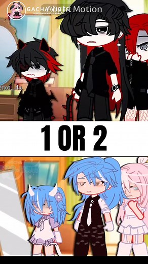 441K views · 14K reactions | 1 or 2?  #viral #gachaclub #gacha #gachaedit #gachatrend #shorts #gachalife | Gacha Vibes | Facebook