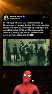 In The Boys S4 (2024), A-Train Finally Fought at Full Speed ⚡