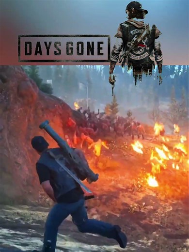 Days Gone Remastered Gameplay Metolius LavaCave Horde#gaming #shorts #daysgone