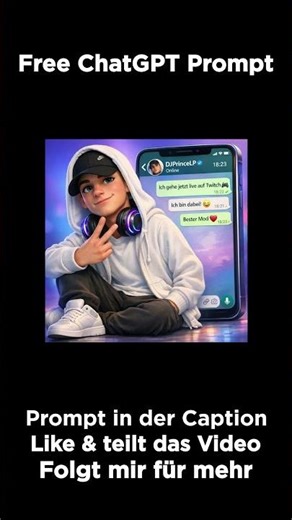 👉 „Dieser ChatGPT Prompt fühlt sich illegal an… 😳👇“