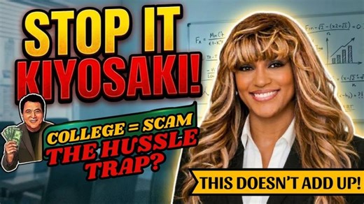 College is a scam. | Mone Swann