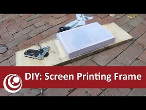 DIY - Screen Printing Frame, Simple and Easy!