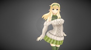 Elf Girl - Download Free 3D model by halloween (@yellow09)