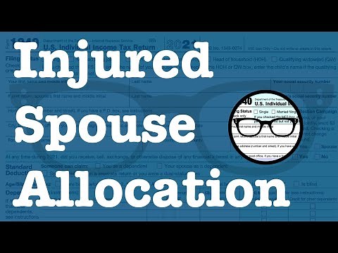 Did the IRS take YOUR refund to satisfy your SPOUSE'S debt? (The Injured Spouse Allocation)