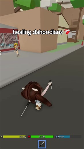 There are so much people to heal in dahood #roblox #dahood #heal #healing #funny