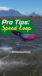 How to master your windsurf speed loop with @marco_lufen #protips #tutorial #windsurftutorial #windsurfing #windsurfer #chiemseefamily #since1982 | CHIEMSEE