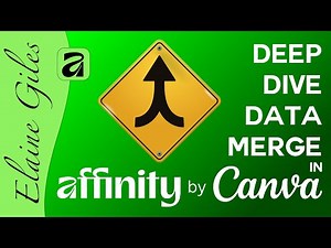 Deep Dive Data Merge in Affinity by Canva