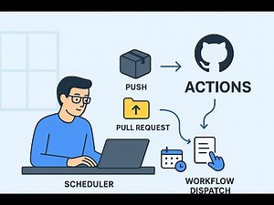 Mastering GitHub Actions Triggers | Push, Pull Requests, Schedule & Manual Workflows