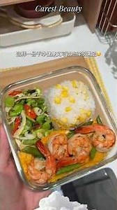 Clean Bento Box🍱 Shrimp & Asparagus Scrambled Eggs🍤 Spring Delicacies🌿 Chili Oil Fried Egg Sandwich🥪