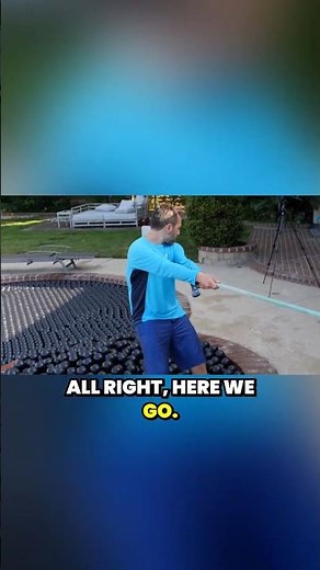 I tried swimming in 10,000 shade balls — floating, sinking, and the quicksand effect