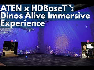 ATEN x HDBaseT™: Dinos Alive Immersive Experience AV installation