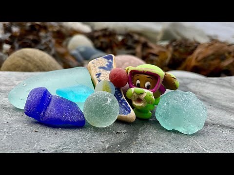 Sea Glass Hunting At Its Best! Beachcombing Treasures! Amazing Oddities! Sea Glass History! Love🩵🤍❤️