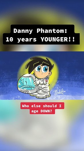 Danny Phantom: 10 Years Younger Transformation