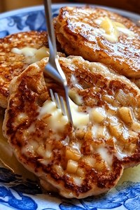 🍎🥞 Cottage Cheese Apple Cinnamon Popover Pancakes Sweet, Fluffy & Protein-Packed These popover pancakes are light, cozy, and taste like dessert while keeping you fueled until lunch. Perfect for a weekend breakfast or anytime you want a warm, protein-rich treat. Ingredients (makes ~4 pancakes) 1 cup cottage cheese 2 large eggs ½ cup all-purpose flour (60 g) 2 tbsp sugar (25 g) 1 tsp baking powder (5 g) ½ tsp ground cinnamon (2.5 g) 1 small apple, grated Butter for cooking Nutrition info (per se