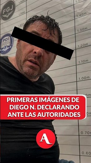 Exclusiva: Primeras imágenes de Diego N. declarando ante las autoridades