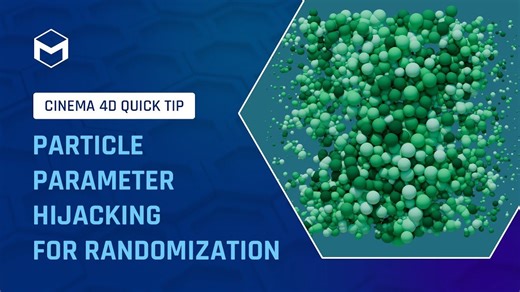 [随机化参数_C4D 教程]150.通过映射出的粒子属性单一了？粒子的属性怎么随机化？_中文配音
