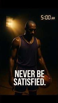Never Be Satisfied Kobe Bryant’s Relentless Practice Mentality | Mamba Motivation #nba #motivation