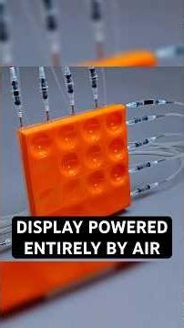 Display powered by air?!