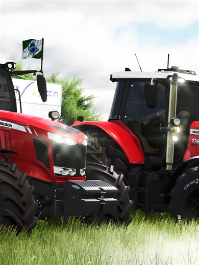 MASSEY FERGUSSON 7725 CHEGOU PARA TESTES NA FAZENDA | Faz Caiçara | Farming Simulator 25 -ep.35